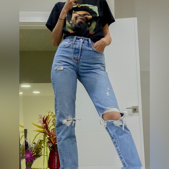 Levi’s Wedge Straight Leg Jeans in size 24 - Picture 2 of 6